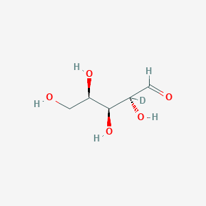 molecular formula C5H10O5 B12392091 Xylose-d1-4 