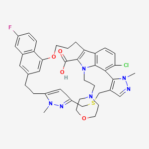 molecular formula C40H42ClFN6O4S B12392117 Mcl-1 inhibitor 15 