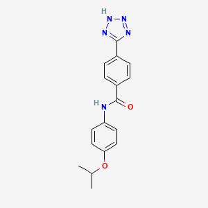 molecular formula C17H17N5O2 B12392121 Xanthine oxidoreductase-IN-5 