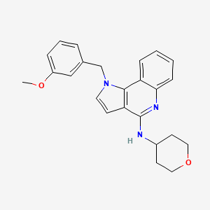 molecular formula C24H25N3O2 B12392131 Mao-B-IN-3 