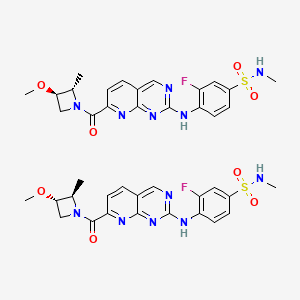 molecular formula C40H42F2N12O8S2 B12392146 Cdk2-IN-19 