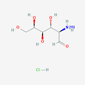 Amino-2-deoxy-D-galactose-15N (hydrochloride)