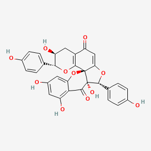 molecular formula C30H22O11 B12392152 Genkwanol C 