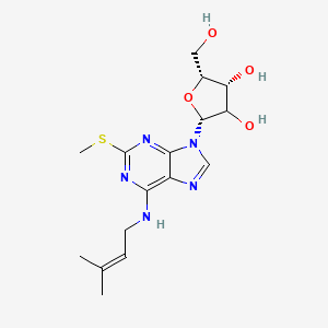 molecular formula C16H23N5O4S B12392173 2-Methylthio Isopentenyladenosine 