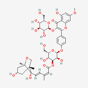 molecular formula C43H52O20 B12392231 Complanatin 