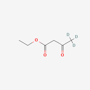 molecular formula C6H10O3 B12392286 Ethyl acetoacetate-d3 