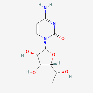 4-amino-1-[(2R,3S,5R)-3,4-dihydroxy-5-[(1R)-1-hydroxyethyl]oxolan-2-yl]pyrimidin-2-one