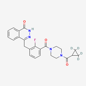 2-Fluorobenzyl olaparib-d4