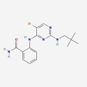 molecular formula C16H20BrN5O B12392353 Jnk-1-IN-2 