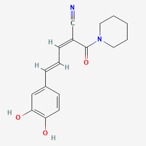 molecular formula C17H18N2O3 B12392392 hMAO-B/MB-COMT-IN-2 