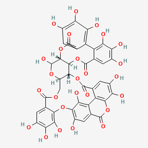 molecular formula C41H26O26 B1239248 Alnusiin 