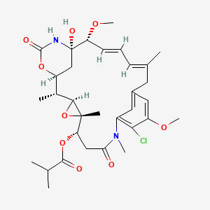molecular formula C32H43ClN2O9 B1239250 Ansamitocin P-3 CAS No. 66584-72-3