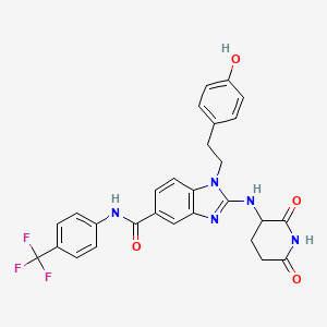 molecular formula C28H24F3N5O4 B12392522 Egfr-IN-81 