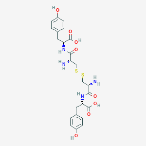 molecular formula C24H30N4O8S2 B12392584 (H-Cys-Tyr-OH)2 