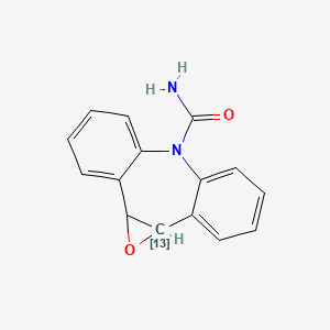 molecular formula C15H12N2O2 B12392590 Carbamazepine 10,11-epoxide-13C 