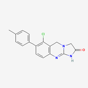 molecular formula C17H14ClN3O B12392614 Antitumor agent-100 