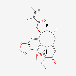 molecular formula C27H30O8 B12392616 Interiorin 