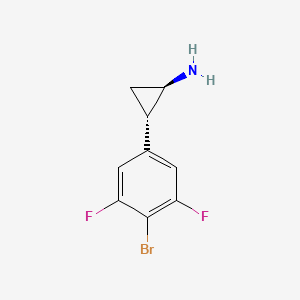 molecular formula C9H8BrF2N B12392618 Lsd1/2-IN-4 