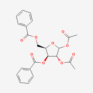 molecular formula C23H22O9 B12392629 1,2-di-O-acetyl-3,5-di-O-benzoyl-d-xylofuranose 