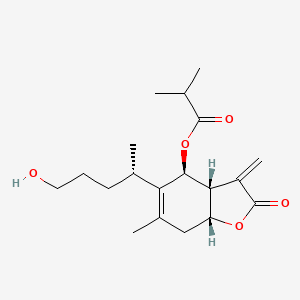 molecular formula C19H28O5 B12392650 6-O-Isobutyrylbritannilactone 