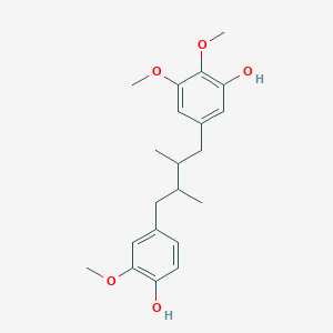 molecular formula C21H28O5 B12392664 Schineolignin C 