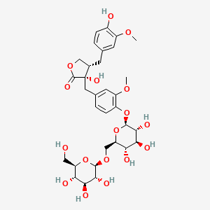 Nortrachelogenin 4'-O-|A-gentiobioside