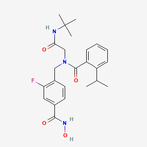 molecular formula C24H30FN3O4 B12392732 Hdac6-IN-14 