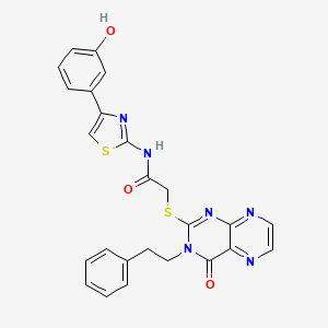 molecular formula C25H20N6O3S2 B12392740 Pitcoin2 