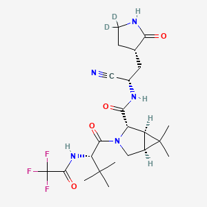 molecular formula C23H32F3N5O4 B12392783 Deunirmatrelvir CAS No. 2861202-79-9