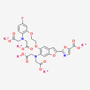 molecular formula C28H19FK5N3O14 B12392786 Fura-5F (pentapotassium) 