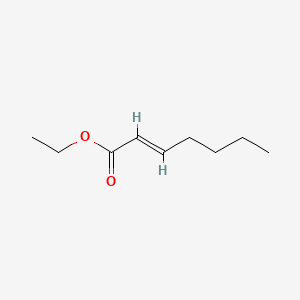molecular formula C9H16O2 B1239282 2-庚烯酸乙酯 CAS No. 54340-72-6