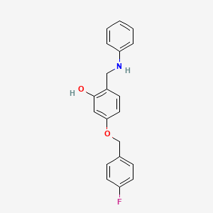 molecular formula C20H18FNO2 B12392826 Mao-B-IN-22 