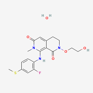 molecular formula C18H22FN3O5S B12392860 MEK-IN-6 (hydrate) 