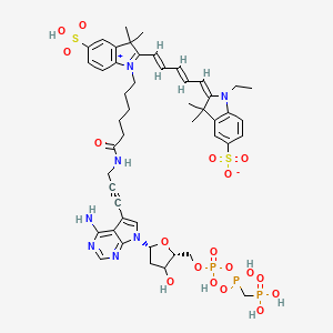 molecular formula C48H60N7O18P3S2 B12392867 Cy5-dATP 