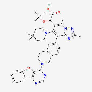 molecular formula C40H45N7O4 B12392868 HIV-1 integrase inhibitor 10 