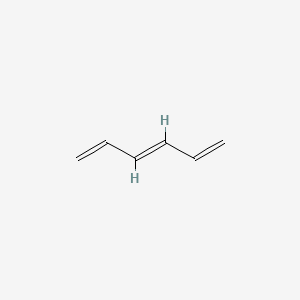 molecular formula C6H8 B1239289 1,3,5-Hexatriene CAS No. 821-07-8