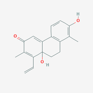 molecular formula C18H18O3 B12392916 Juncuenin D 