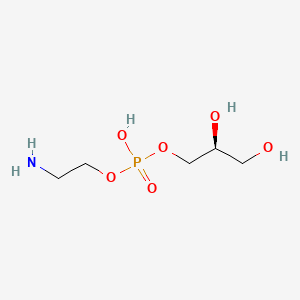 molecular formula C5H14NO6P B1239297 甘油磷酸乙醇胺 CAS No. 59734-15-5