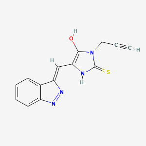 molecular formula C14H10N4OS B12393004 AHR agonist 4 