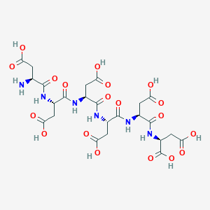 molecular formula C24H32N6O19 B12393069 Asp-Asp-Asp-Asp-Asp-Asp 