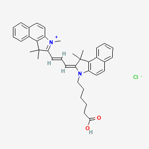 molecular formula C38H41ClN2O2 B12393093 Cyanine3.5 carboxylic acid (chloride) 