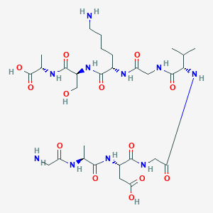 molecular formula C30H52N10O13 B12393105 Gadgvgksa 