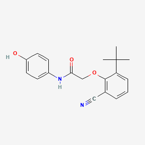 molecular formula C19H20N2O3 B12393126 Nampt activator-3 