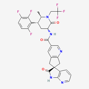 molecular formula C29H23F6N5O3 B12393188 (3R,5R,6S)-Atogepant 