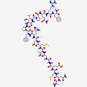 molecular formula C88H134N26O25S2 B12393210 RFRP-3 (rat) 