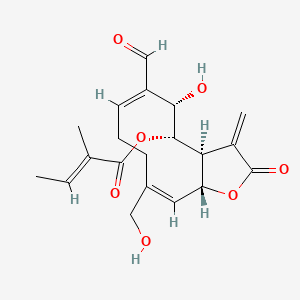 molecular formula C20H24O7 B12393294 (2E)-Leocarpinolide F 