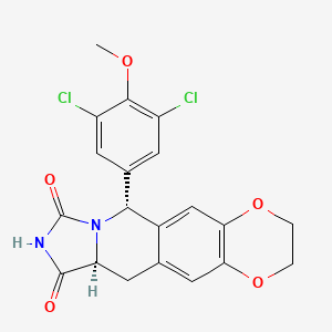 molecular formula C20H16Cl2N2O5 B12393363 Tubulin polymerization-IN-41 