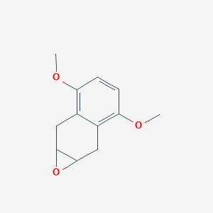 molecular formula C12H14O3 B123934 1a,2,7,7a-四氢-3,6-二甲氧基-萘并[2,3-b]环氧烯 CAS No. 58851-64-2