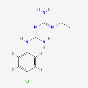 molecular formula C11H16ClN5 B12393422 Proguanil-d4 