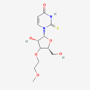 1-[(2R,3S,5R)-3-hydroxy-5-(hydroxymethyl)-4-(2-methoxyethoxy)oxolan-2-yl]-2-sulfanylidenepyrimidin-4-one